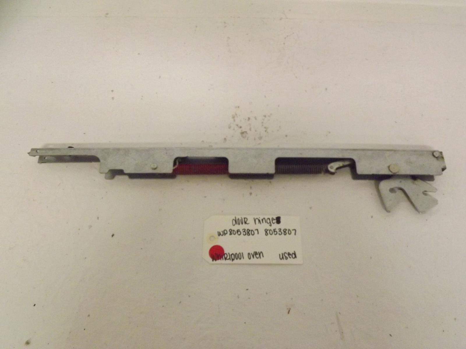 Whirlpool Oven WP8053807 8053807 Door Hinge Used Whirlpool Oven WP8053807 8053807 Door Hinge Used
